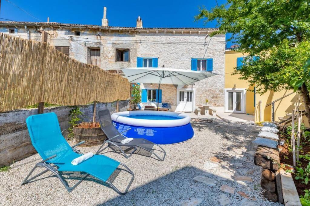 Casa Di Pietra Matelici Villa Divšići Dış mekan fotoğraf